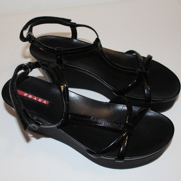 Vintage Prada Wedge - Picture 1 of 7